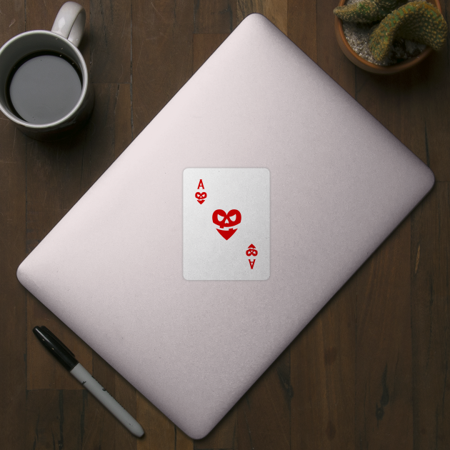 Easy Halloween Playing Card Costume: Ace of Hearts by SLAG_Creative